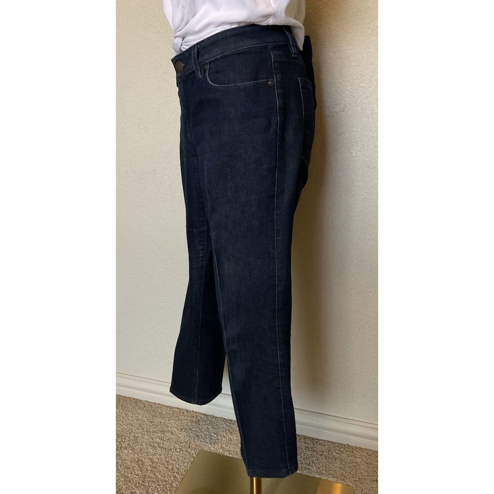 LOFT, Women’s, Curvy, Cropped, Jeans, Dark Wash, Stretch, Size: 28/6 - Picture 2 of 8